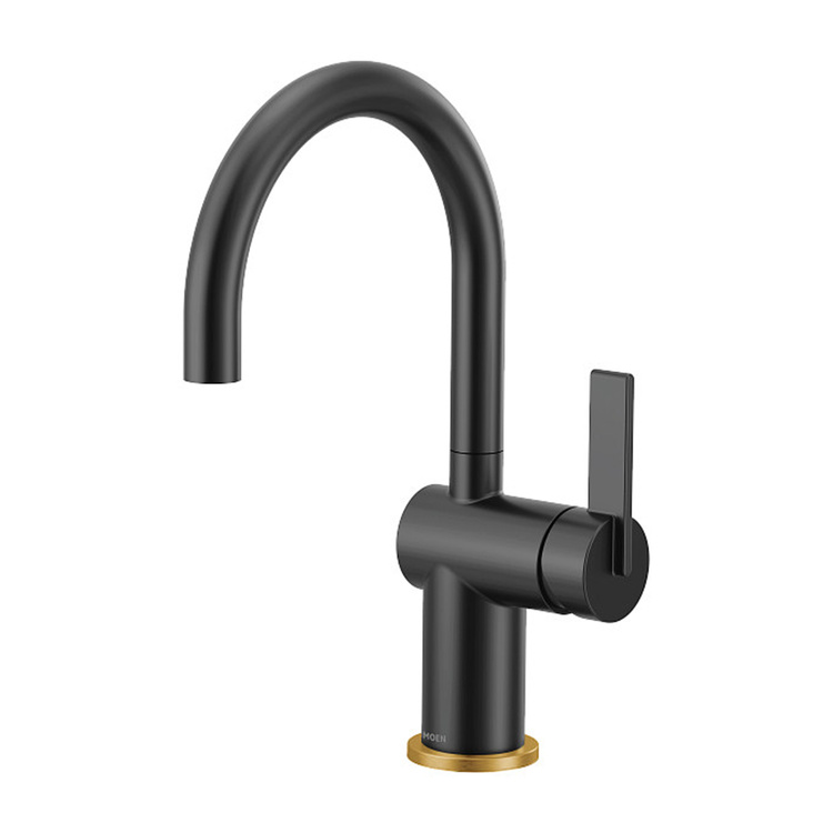 视图6 Moen 5622BL Moen 5622BL Cia单柄高弧形龙头，哑光黑色”></span>
        </div>
        <div class=