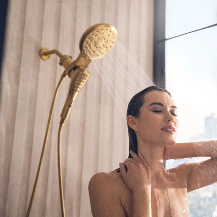 Moen 220C3EPBG Verso 2in1 EcoPerformance Shower Head and Hand Shower