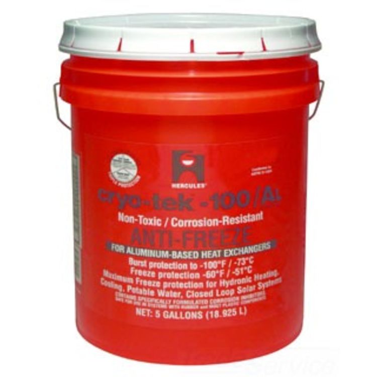 SOLAR CRYOTEK 100AL 35283 5 GAL ALUM SAFE BOILER ANTIFREEZE