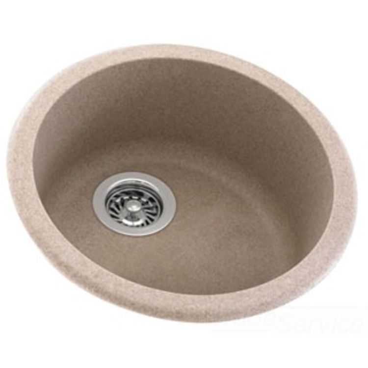 Swanstone Ksrb 18 051 Tahiti Sand Round Drop In Kitchen Sink - Swanstone Sand Bathroom Sink Swanstone Ksrb 18 051 Tahiti Sand Round Drop In Kitchen Sink - Swanstone Sand Bathroom Sink