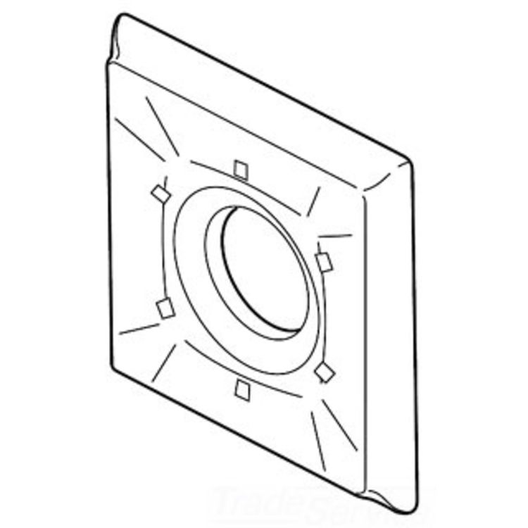 Delta RP52594CZ Delta RP52594CZ Dryden Escutcheon for 6-Setting Diverter - Champagne Bronze