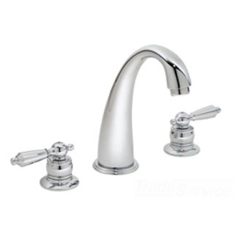 Symmons S-243-LAM Symmons S-243-LAM Chrome Symmons Series Handle Lavatory Faucets (Widespread)