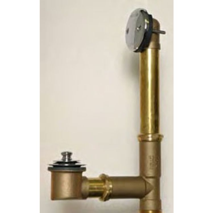 Watco 551-PF-BRS-CP-NY-BFP Watco 551-PF-BRS-CP-NY-BFP Presflo Bath Waste - Chrome Plated