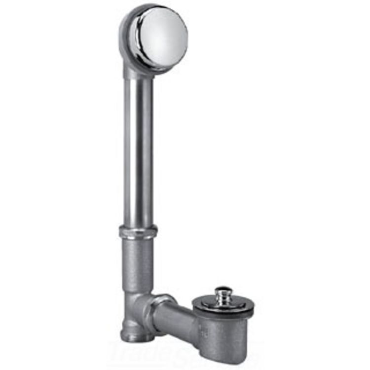 Watco 592-FA-BRS-CP-U Watco 592-FA-BRS-CP-U Tubular Brass Innovator Foot Actuated Chrome Bath Waste