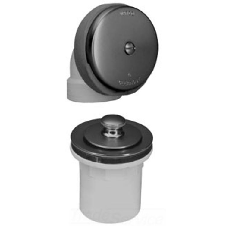Watco 615-LT-PVC-AB Watco 615-LT-PVC-AB Schedule 40 PVC Lift & Turn Antique Brass Adapter Half Kit