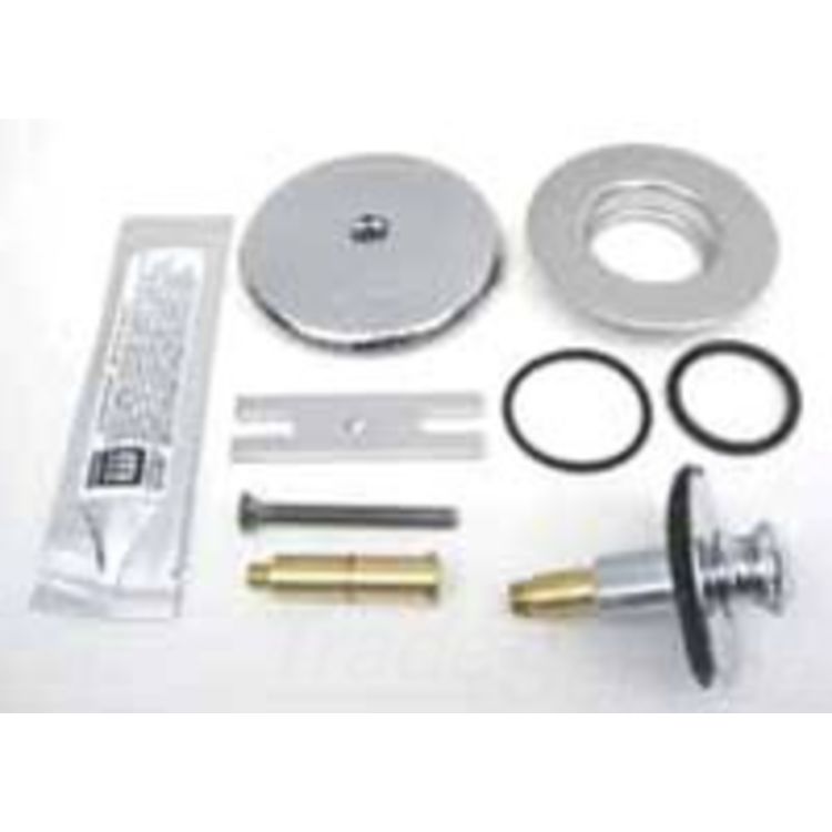 Watco U39290-PB Watco U39290-PB Single-Hole Push Pull QuickTrim Polished Brass Universal Kit