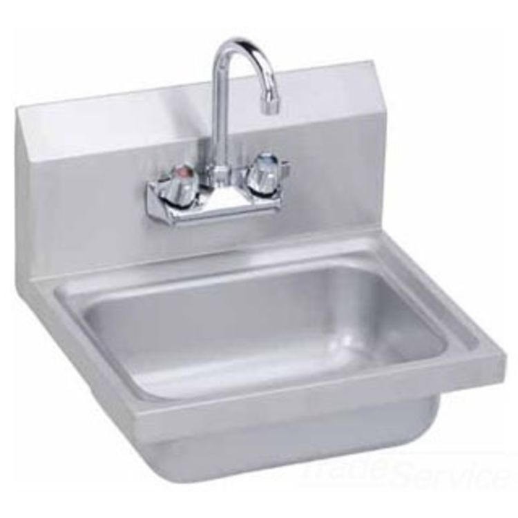 Elkay SEHS-17X Elkay SEHS-17X Hand Sink with Faucet-20 Gauge, Stainless Steel