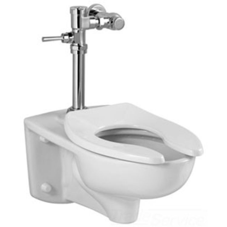 American Standard 2856.128.020 American Standard 2856.128.020 White Afwall Elongated Bowl Toilet