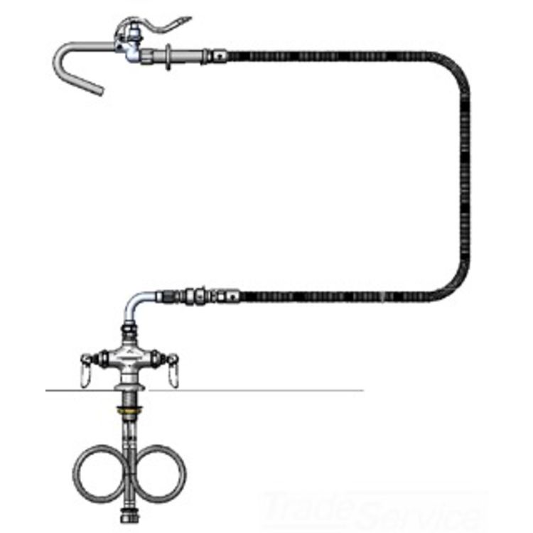 T&S Brass B-0300-PF T&S Brass B-0300-PF Double Pantry Faucet