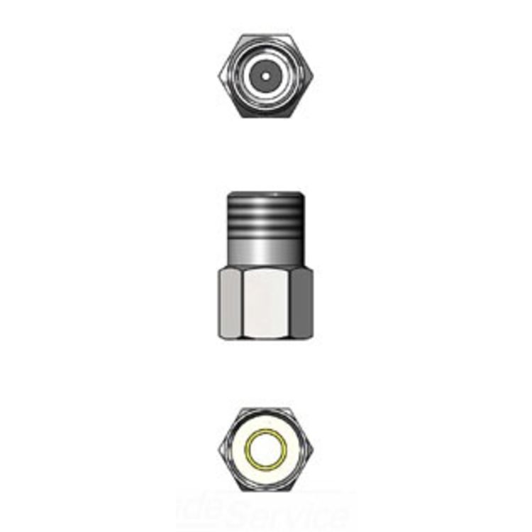 T&S Brass B-CV-F10 Flow Regulating Check Valve Assembly 1.0 GPM 1/2 NPSM Female x Male T&S Brass B-CV-F10 Flow Regulating Check Valve Assembly 1.0 GPM 1/2 NPSM Female x Male