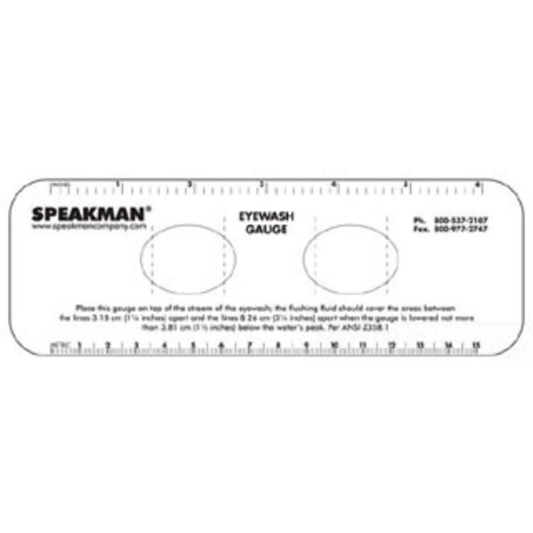 Speakman SE-952 Speakman Se-952 Clear Gauge