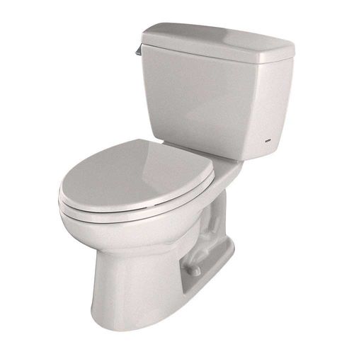TOTO Drake Two-Piece Elongated 1.6 GPF Toilet with Insulated Tank, Bone -  CST744SD#03