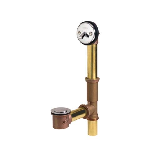 Gerber G004190187 Gerber 41-901-87 Gerber Classics Brass Pop-Up Drain with Pre-Set Adjustable Linkage