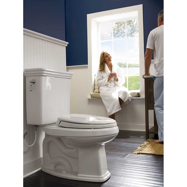 TOTO Eco Promenade Two-Piece Round 1.28 GPF Universal ...