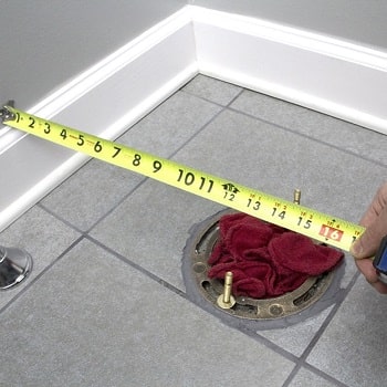 toilet rough in measurement