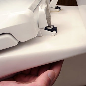 How To Tighten A Toilet Seat Fix Loose - How To Fix A Loose Toilet Seat Cover