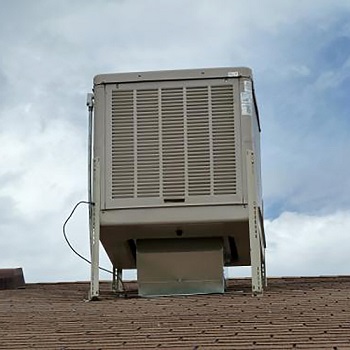 commercial swamp cooler roof mount