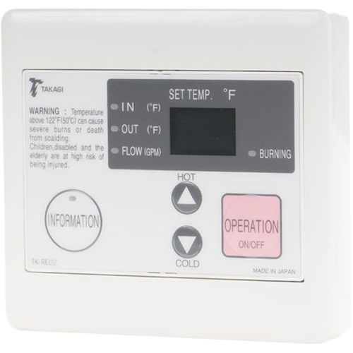 Takagi TK-RE02 Remote Temp Controller | PlumbersStock