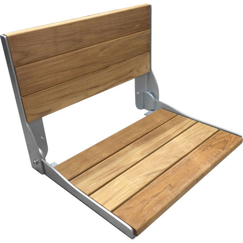 Moen fold down sales teak shower chair