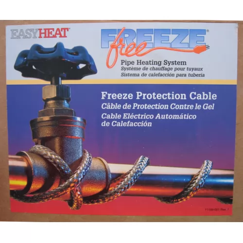 Easy Heat EH2102 100 ft Reel of Freeze Free Pipe Heating Cable 