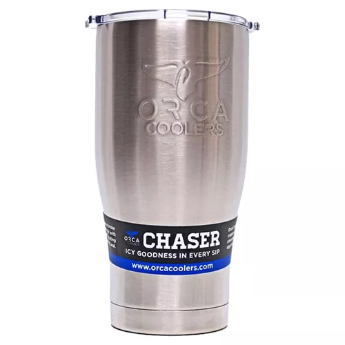 ORCA Chaser Cup Insulated Tumbler, 27oz - Silver for sale online