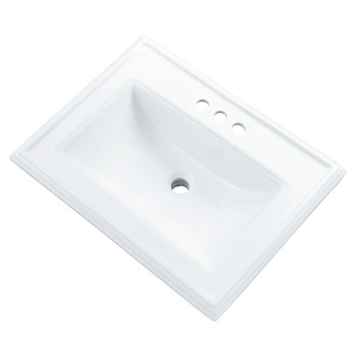 Gerber Logan Square SelfRimming Bathroom Sink, 235/8in x 181/8in, 3