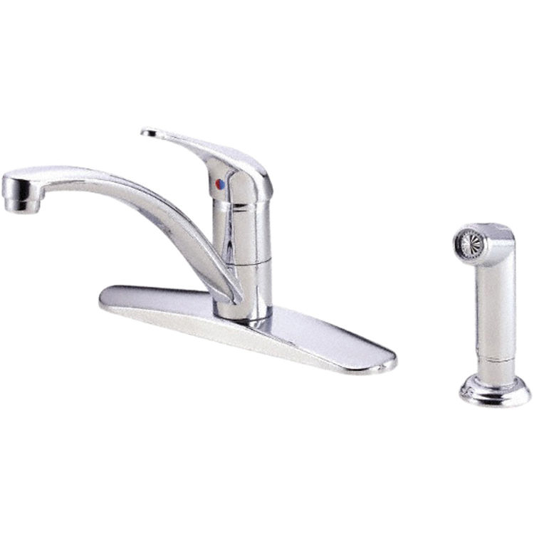 danze kitchen faucets parts danze d407112 chrome kitchen faucet w spray plumbersstock danze kitchen faucets parts danze d407112 chrome kitchen faucet w spray plumbersstock