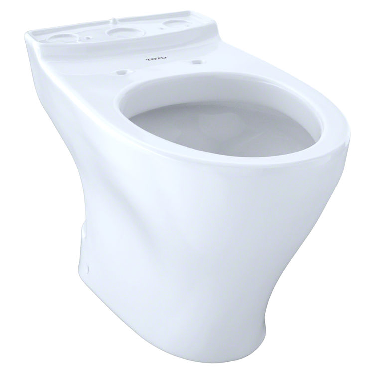 Toto Aquia Universal Height Elongated Skirted Toilet Bowl ...