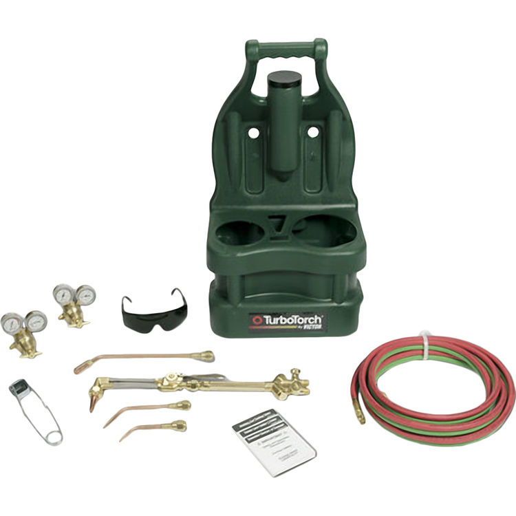TurboTorch TTV100CP OxyAcetylene Tote Kit, without tanks PlumbersStock