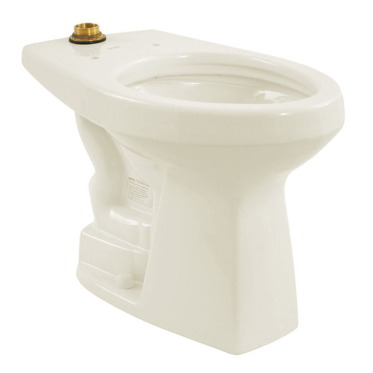 Toto CT705ELN01 Cotton Commercial Elongated Toilet Bowl Only