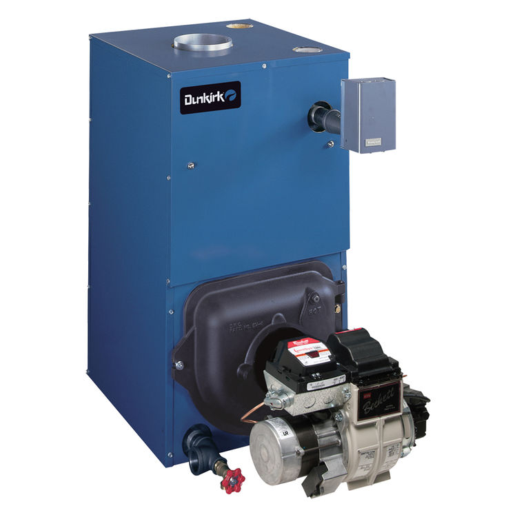 Dunkirk 4EW1.25 Empire Cast Iron Oil Fired Boiler With Grundfos Pump