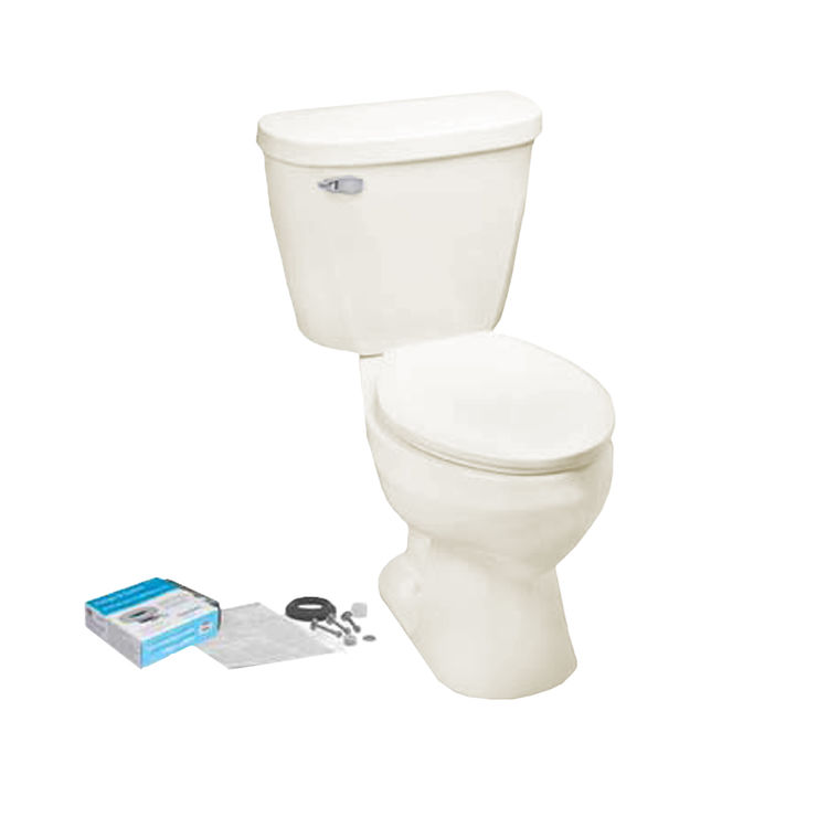 Mansfield 384CTKBISC Biscuit Summit 1.6 GPF ADA Elongated Bowl Toilet