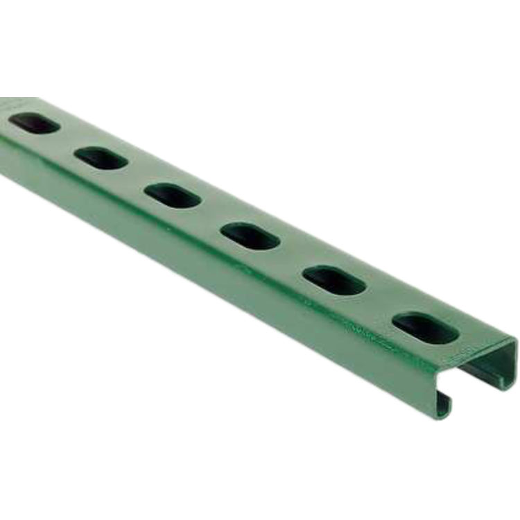 Green Strut Slotted Unistrut 1 5/8" x 13/16" PlumbersStock