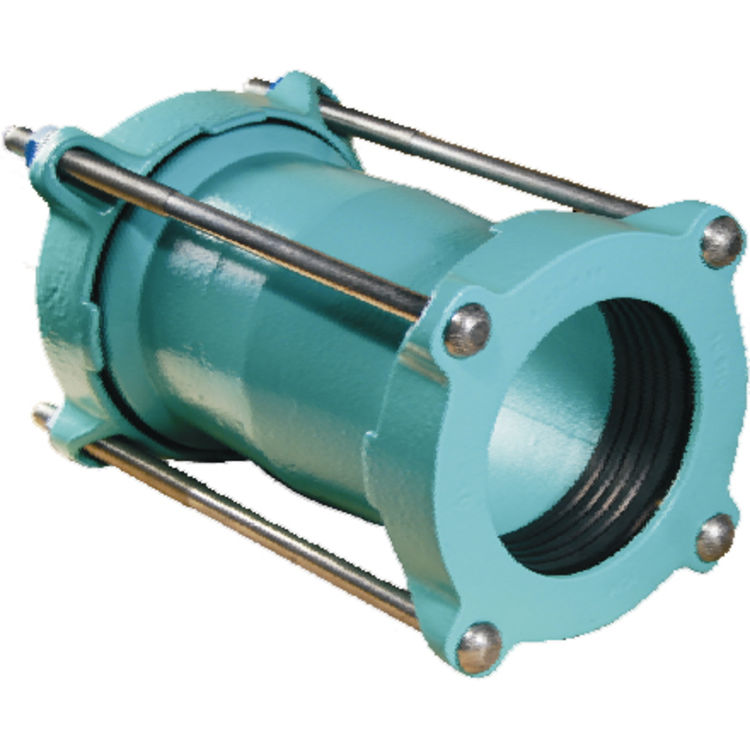 JCM 242-0760 6" Ductile Iron Long Dresser Coupling | PlumbersStock