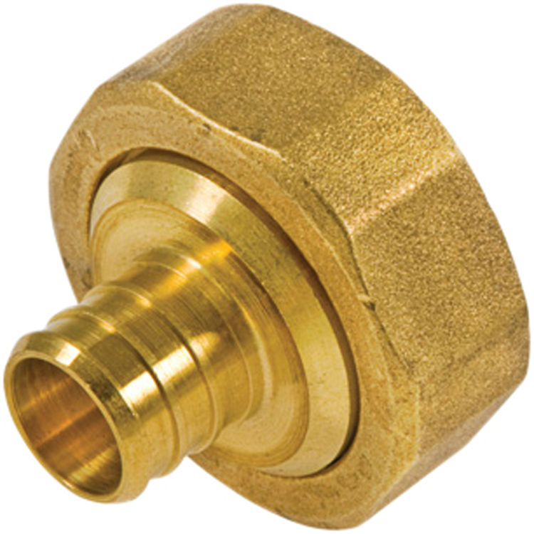 VWPRV34 UNION ONLY 3/4" PEX BARB UNION FOR PRV PER EACH